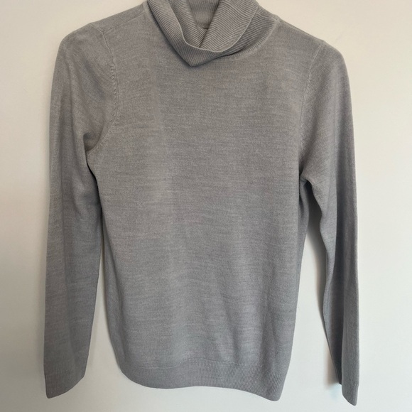 Lavon Gray Turtleneck Sweater size 14 - Picture 2 of 5